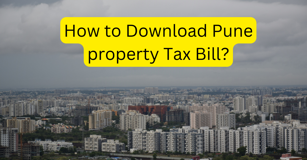 Download Pune property Tax Bill